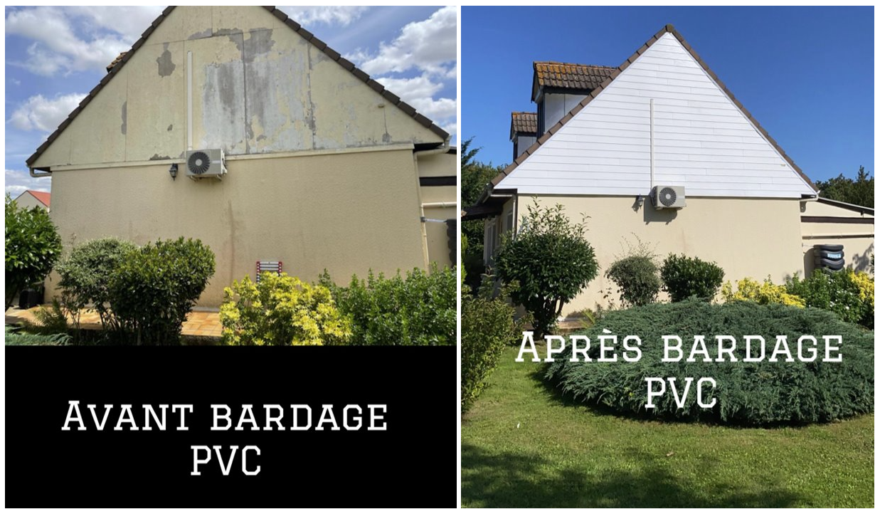 R&eacute;alisation d'un bardage PVC en Ile-de-France image 2